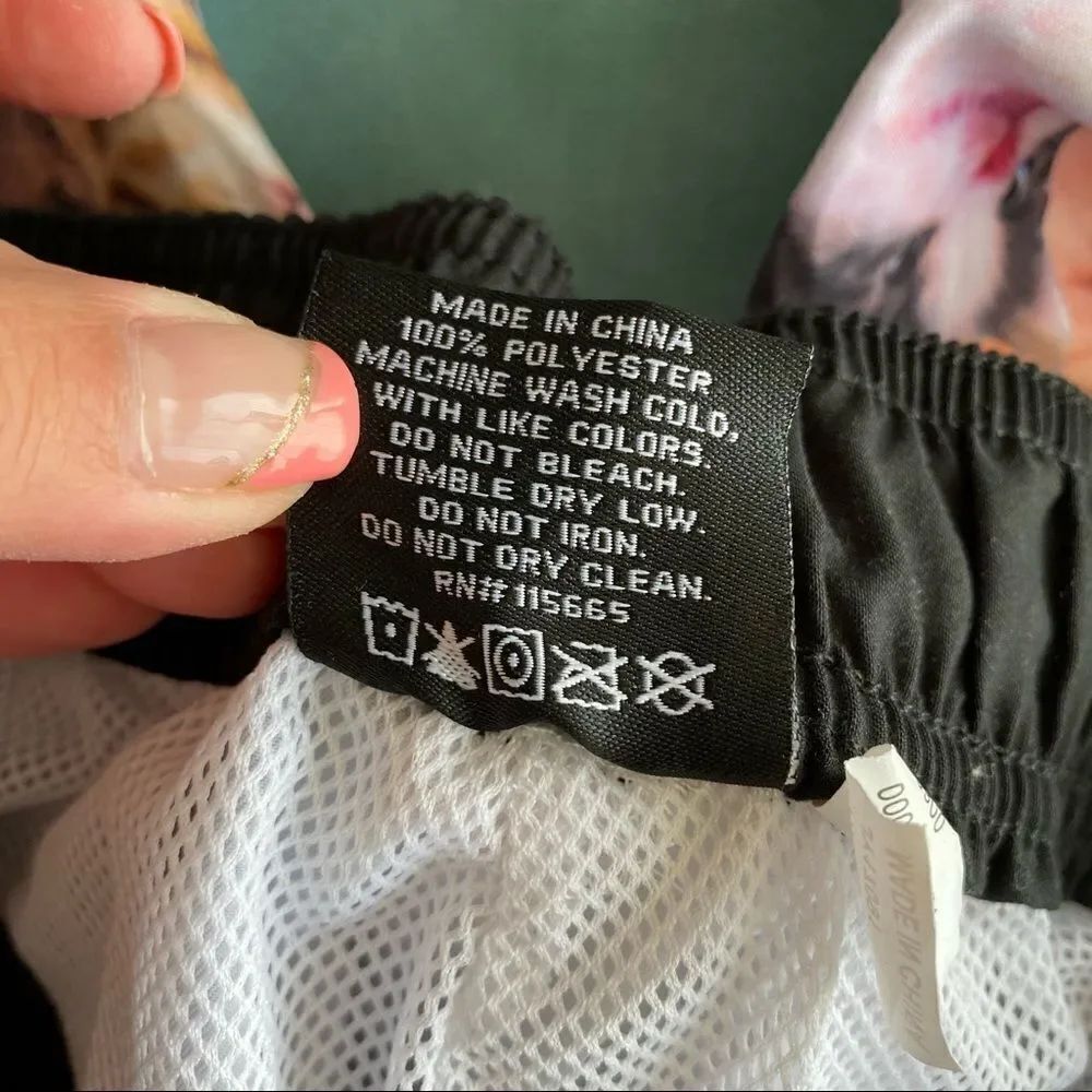 Men’s Cat Swim Trunks - Picture 10 of 10